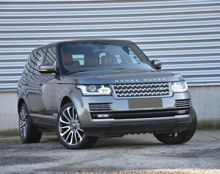 Left hand drive LANDROVER RANGE ROVER SPORT SDV6 Hybrid Autobiography